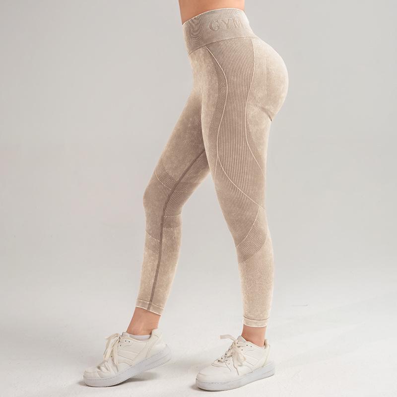 High Waist Seamless Peach Butt Yoga Leggings for Women - Hip Lifting, Tight Fit, High Elasticity Fitness Pants