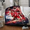 Michael Olise Bayern München Voetballer Flanellen Plaid Deken, Zacht Warm Bankbed Deksel, Voetbalfan Huisdecoratie Cadeau voor Fans