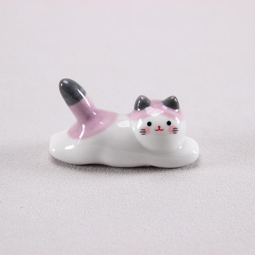 

Cute Tableware Rest Unique Ceramic Chopstick Holder Ceramic Chopstick Rest Underglaze Utensil Holder For Dining Table Chopstick