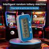 Handheld Lottery Number Chooser with LCD Screen, Front Key Control and Small Carry Size, Portable Number Choice Machine for Daily Reading Use