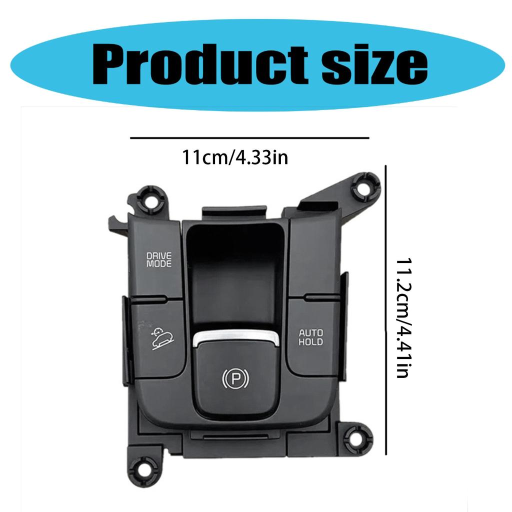 Upgrades Auto Park Mode Switches Electronic Handbrake Switch Vehicle Parking Brake Switch Replaces 93600D9000 for Car