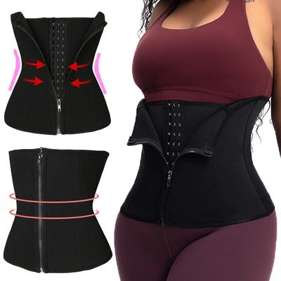 Women Waist Trainer Belt Sauna Sweat Slimming Corset Weight Loss Tummy Trimmer Sports Girdle for Belly Fat