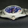 VINTAGE REFURBISHED SEIKO 5 AUTOMATIC 6309A JAPAN MENS BLUE DIAL WATCH a440717-4 Sk-a440717