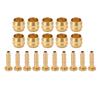 Bicycle Oil Needle Olive Head Set Durable Hydraulic Disc Hose Connector Brake Parts Gold