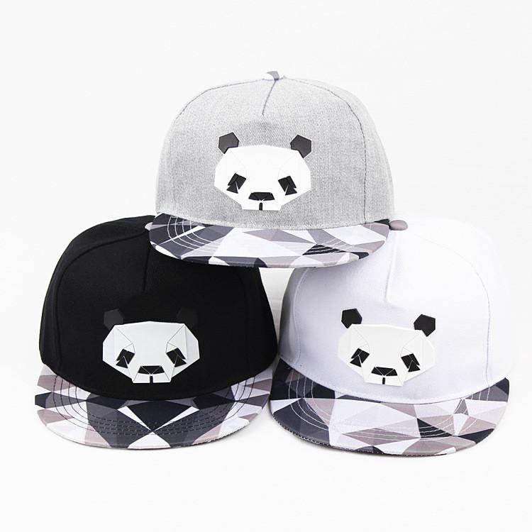 Panda Hat Summer Fashion Baseball Cap With Adjustable Strap For Men Women