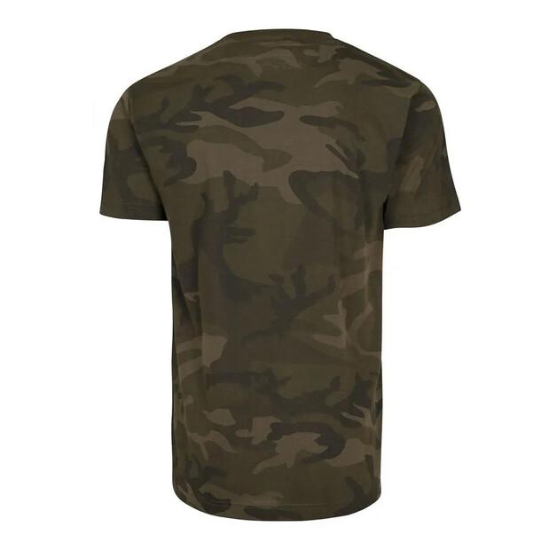 Build Your Brand Camo Short Sleeve T-Shirt BY109