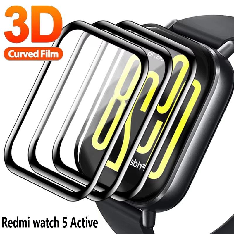 Accessories For Xiaomi Redmi Watch 5 Active Screen Protector HD Clear Anti-Scratch Film for Redmi Watch 5 active Soft TPU Film