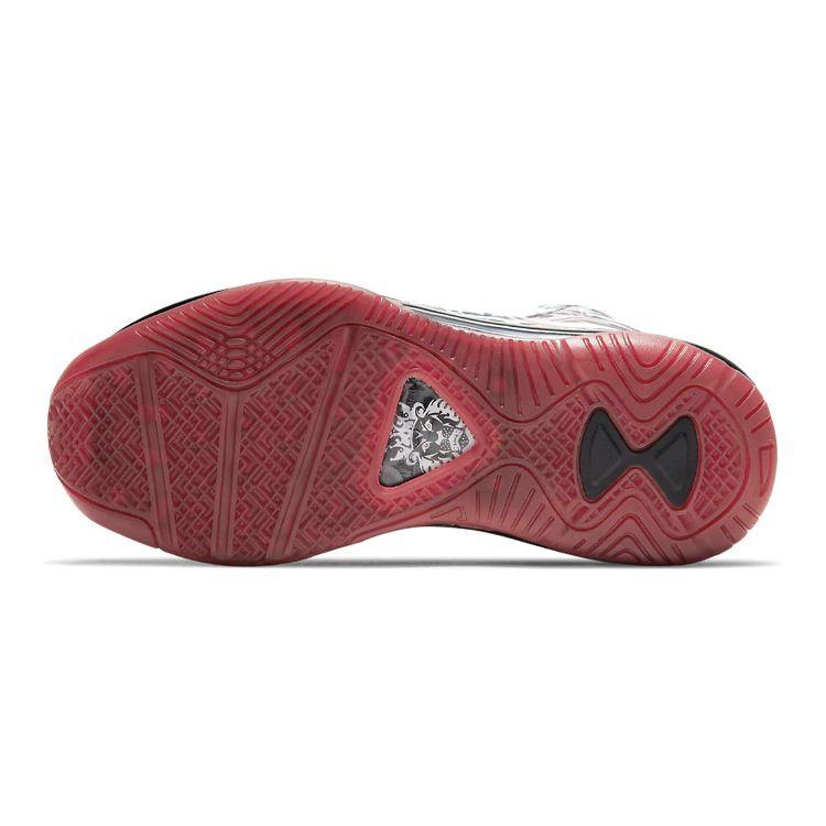 Nike LeBron 8 GS Graffiti Kids Sneakers Black Sport-Red White DH3237-001