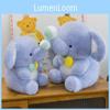 Toys Plush Elephant Home Car Decorations Ornaments Childrens Animal Doll Giftft