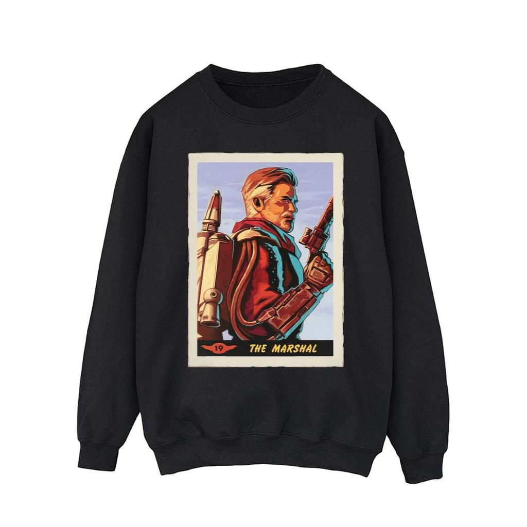Star Wars Mens The Mandalorian The Marshal Sweatshirt