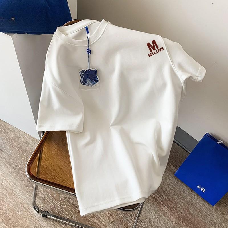 Women's Cotton Short-Sleeved T-shirt Summer Women's Loose White Short-Sleeved Shirt