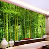 Latest High Quality Bamboo Wall Paper Living Room TV Sofa Backdrop Wall Mural 3D Nature Landscape Home Decor Papel De Parede 3D