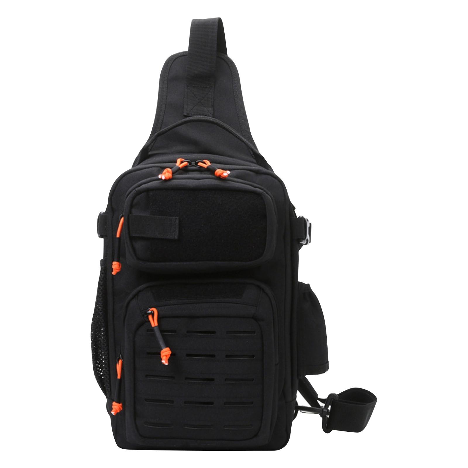 

Рыболовная сумка через плечо - Легкий рыболовный рюкзак - Магазин снастей и оборудования - Подарки для мужчин One Size чёрный