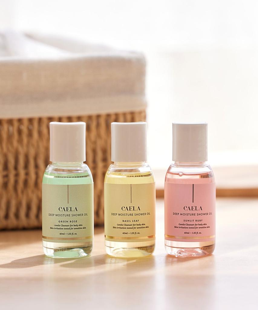 Body Wash Discovery 3-Piece Set (40ml X3) Green Rose · Basil Leaf · Sunlit Ruby