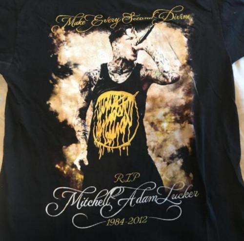 

Vintage Memories Live Mitch Adam Lucker Shirt Classic Black Unisex 4XL