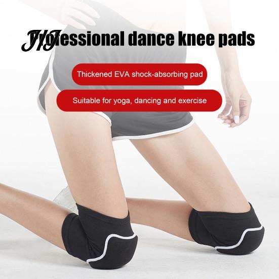 Comfortable Knee Support 2Pcs Sports Pads with EVA Foam, Breathable Anti-Collision Protector, Soft Cushion Men Women Brace for Dance Volleyball