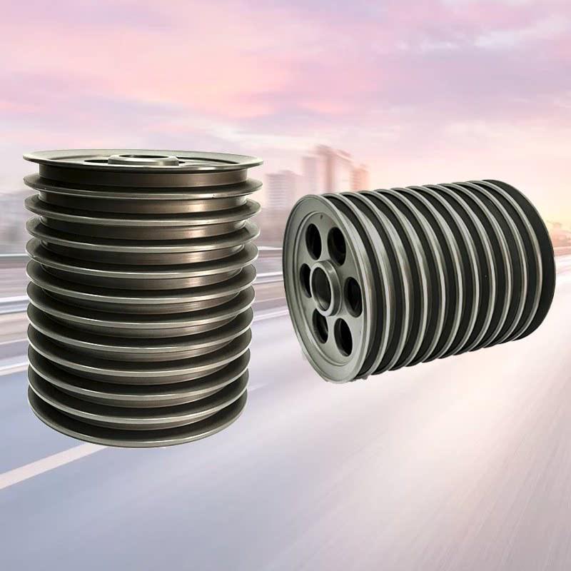 Extruder Wheel: 150MM Aluminum Alloy Wire Reel with Ceramic-Coated Round Groove Round Groove Edge Wheel