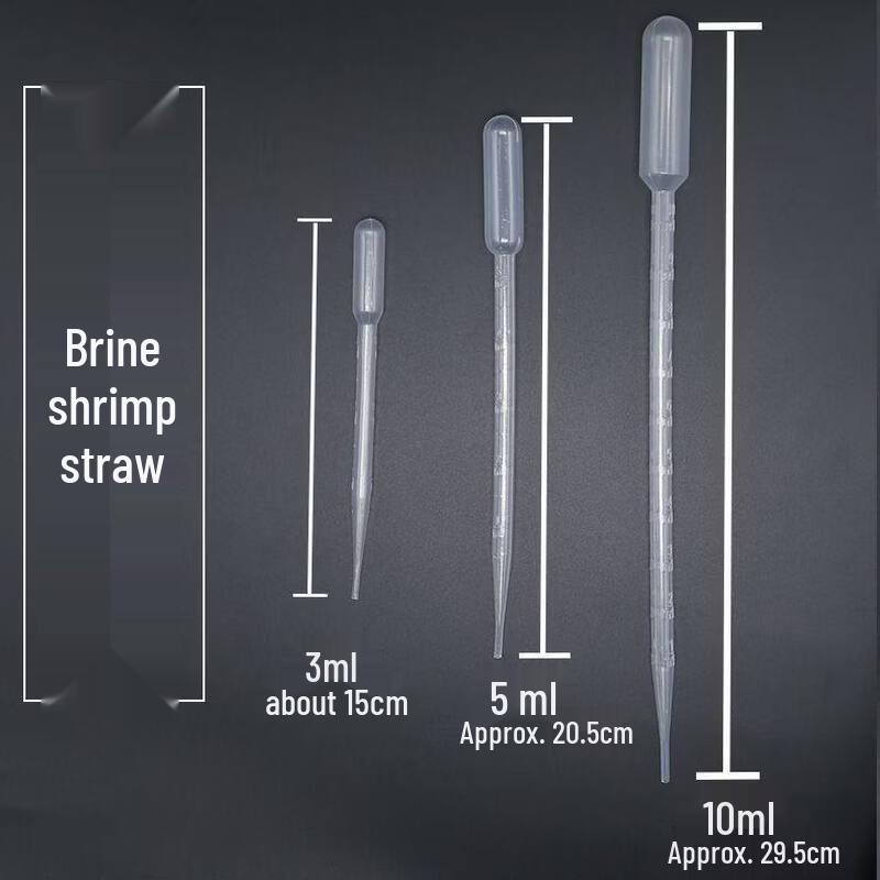 

ZISIZ Brine Shrimp Disposable Plastic Dropper