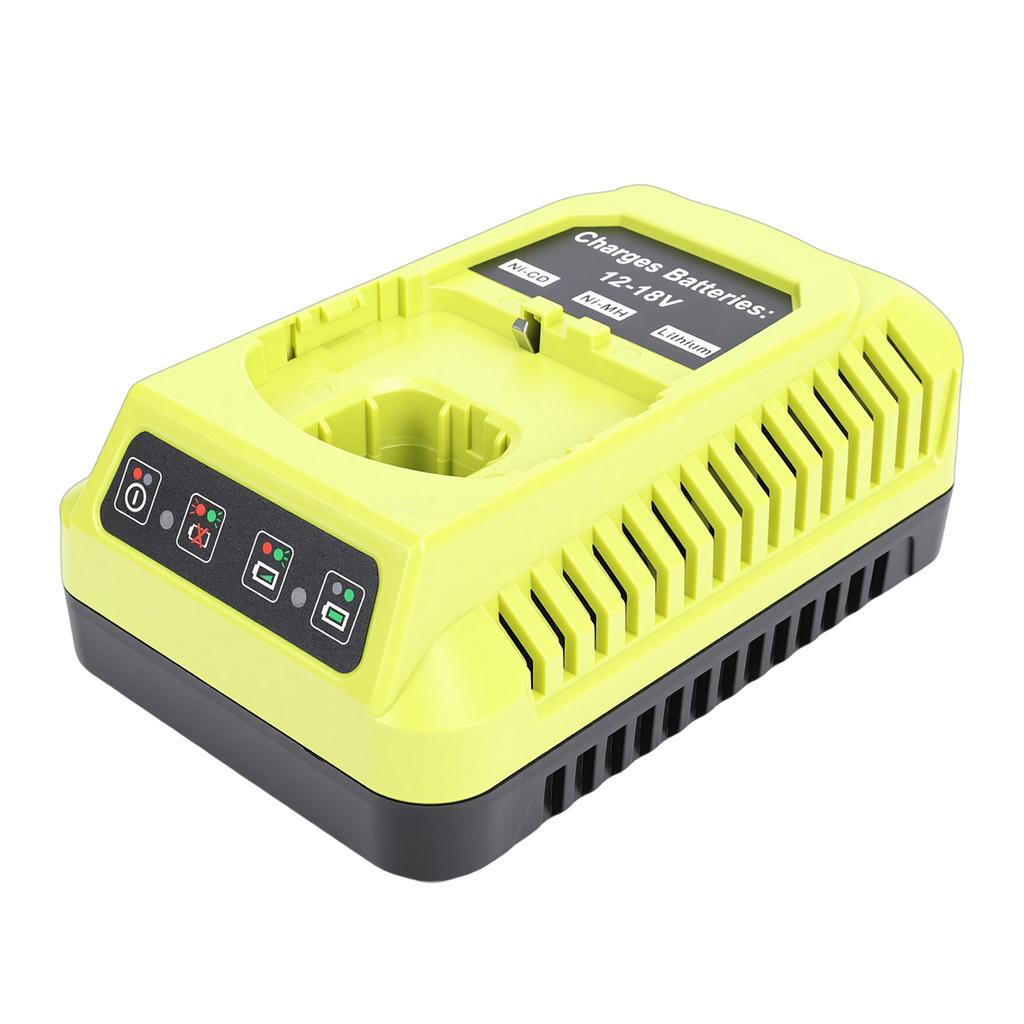 Battery Charger Replacement for Ryobi P102 P107 P103 P104 Battery Rapid Charger Replacement with LED Indicator