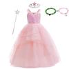 Halloween Magic Wicked Witch Glinda Cosplay Dress - Princess Style for Girls