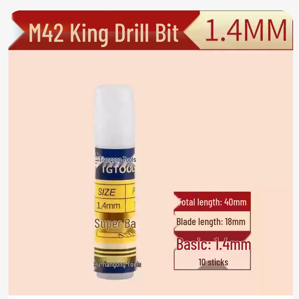 Tiangong M42 Overlord 8% Cobalt High-Speed Steel Twist Drill Bit for Stainless Steel