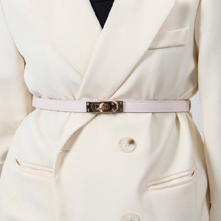 Eleganter einfarbiger Taillengürtel aus PU-Leder für Damen, geeignet für mehrere Anlässe, Jeanshosen-Taillenband, dekorativ