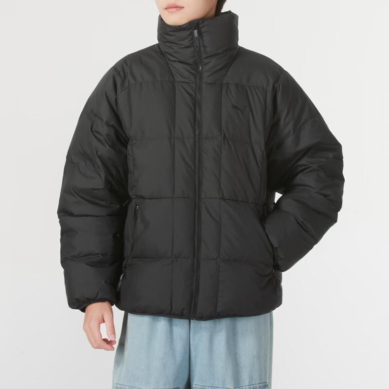 Puma Veste d'extérieur coupe-vent chaude décontractée mode manches longues doudoune homme vêtement d'extérieur noir 629268-01