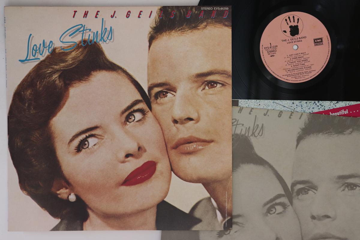 

LP Record J GEILS BAND - Love Stinks EYS81259 EMI 1980 Japan Rock