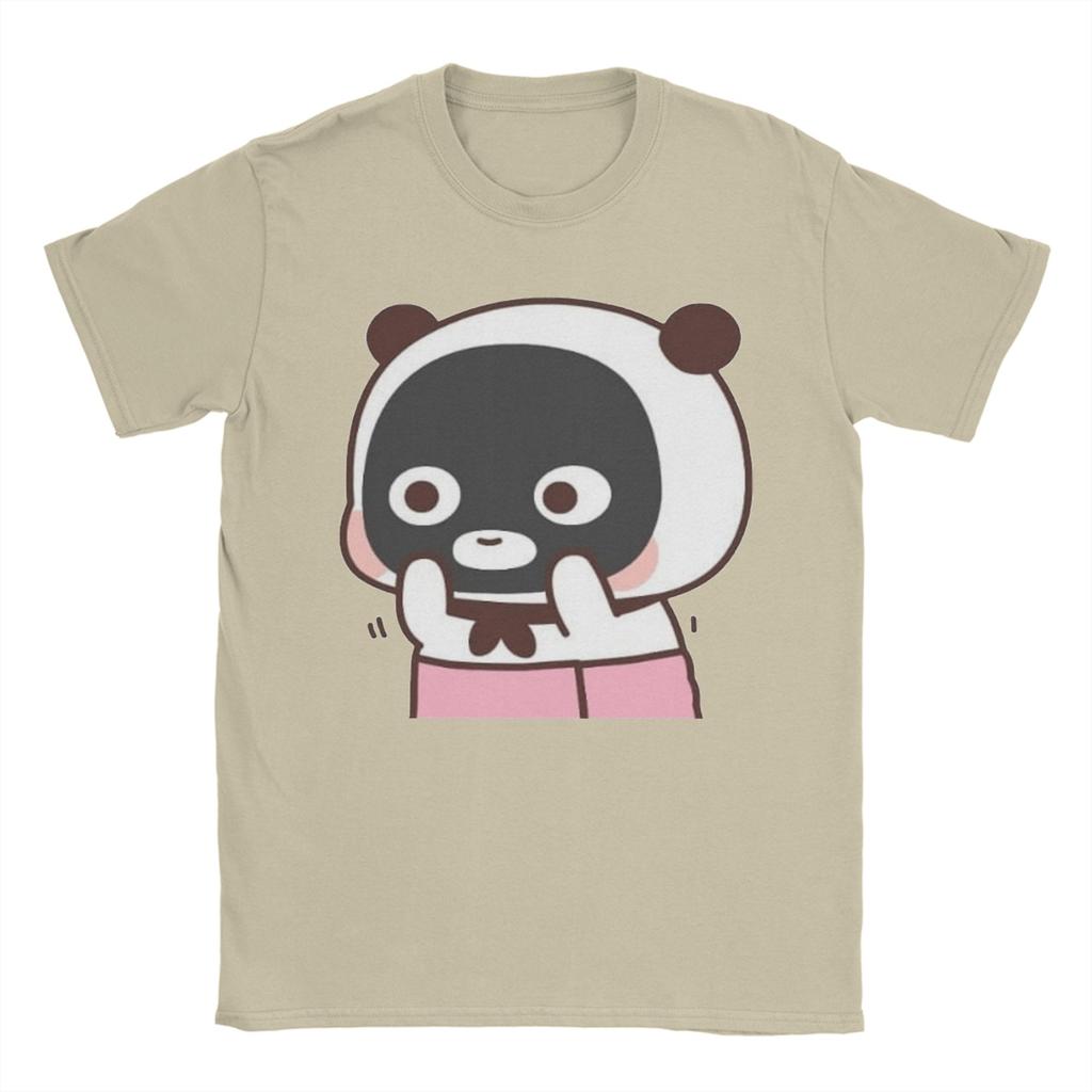 Bubu Is Doing Skin Care Dudu TShirt for Men  Leisure Cotton Tees Round Neck Short Sleeve T Shirts Graphic Printed Tops