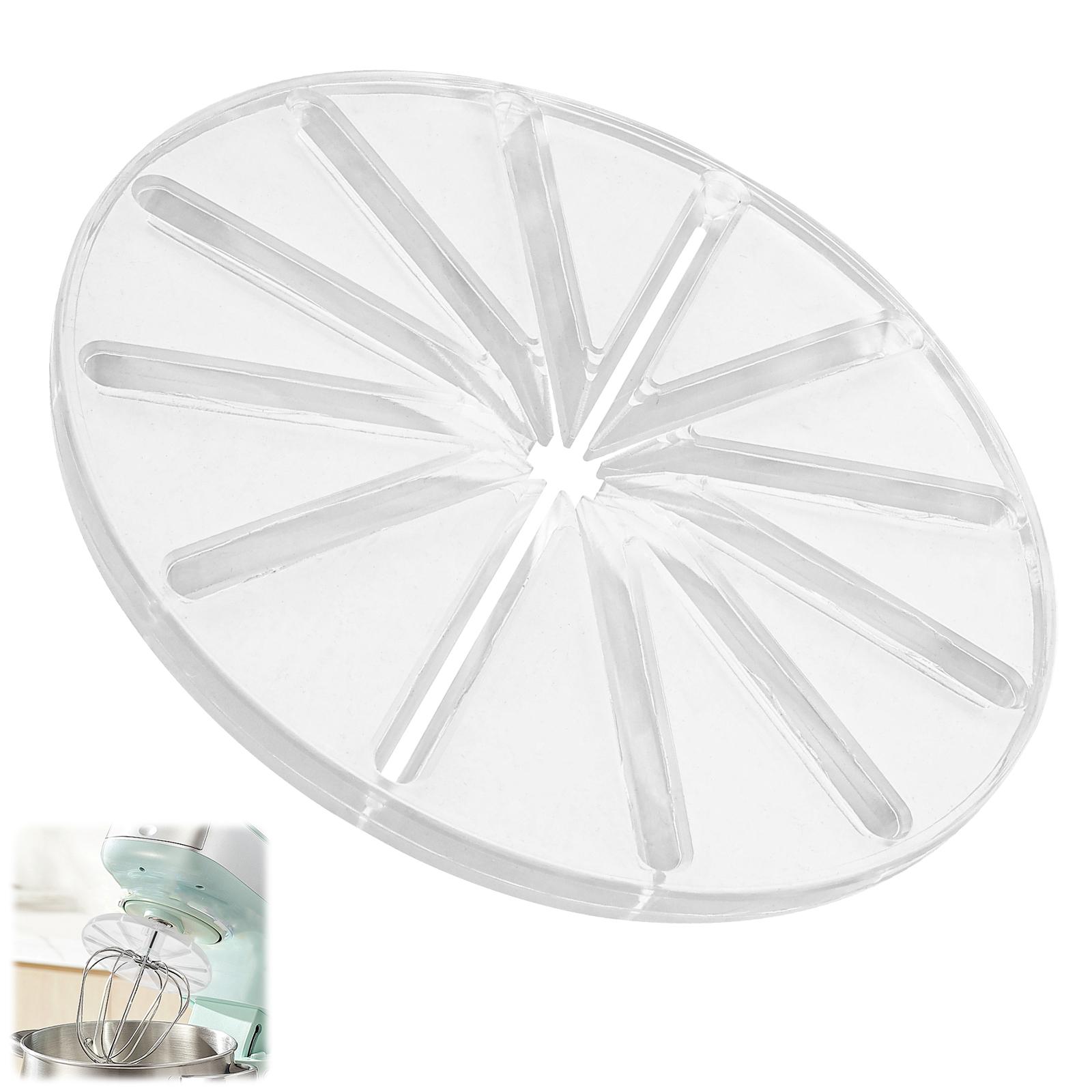 Mixer Anti Splatter Baffle Heat Resistant Mixer Anti Splatter Baffle 6-wire Mixing Head Anti-splash Baffle for Mixer Accessories