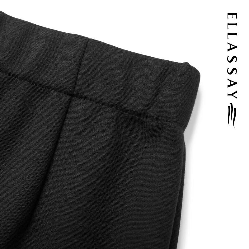 ELLASSAY Women's Autumn Merino Wool Slim-Fit Casual Pants
