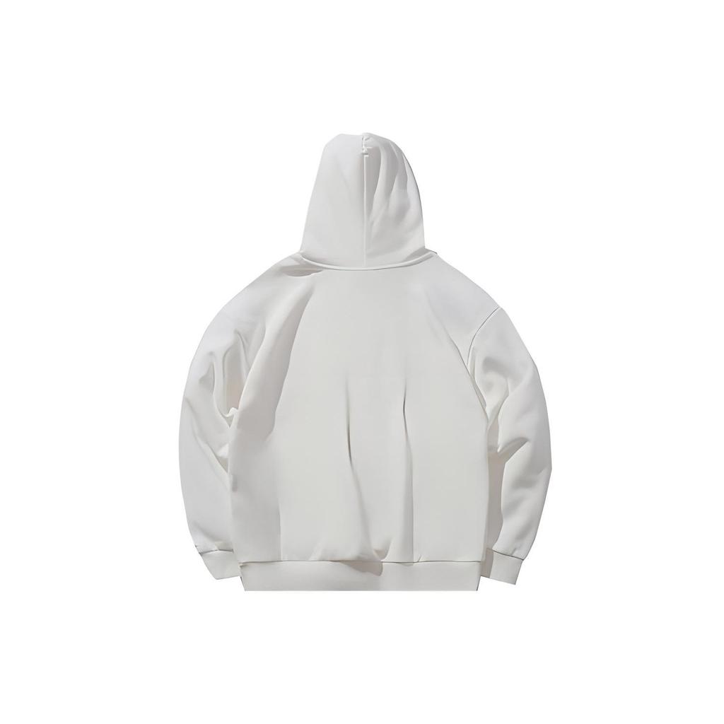 Li-Ning Hanorac Cald cu Căptușeală de Lână, Mânecă Lungă, Unisex, Culoare Cremă AWDQD06-1