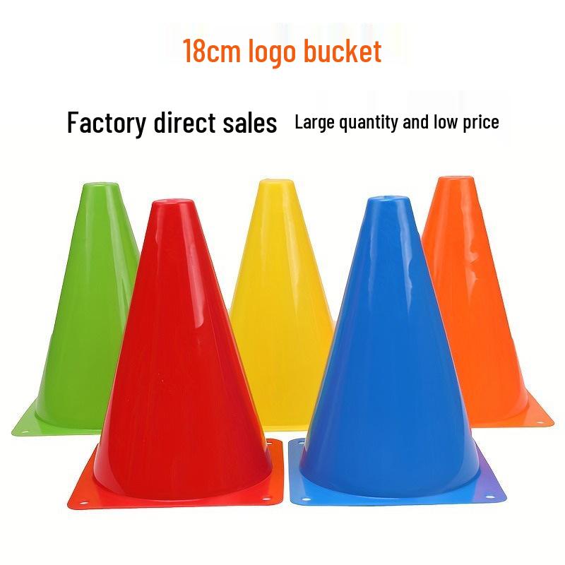 18cm Sports Training Marker Cone for Football, Basketball & More