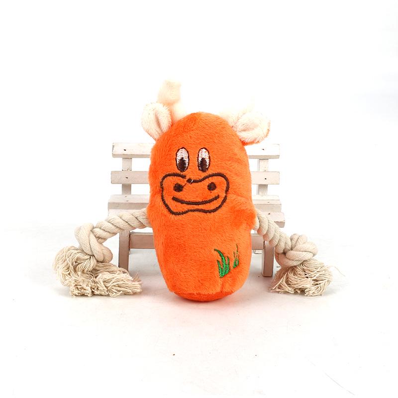 Cartoon Animals Pet Dog Chew Toy Squeaky Dog Toys for Small Dogs Bite Resistant Puppy Toys Pets Products Supplies jouet chien