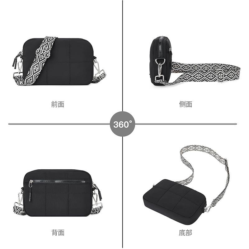 Shoulder bag for women nylon waterproof outdoor small crossbody bag
