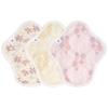 AENUANCE Cloth Pads, Absorbent Sanitary Pads, 3-Piece Set, Thick, 10cc Capacity, Small, Non-Waterproof, AESH-3P-V06