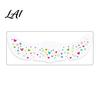 Party Tattoo Stickers Waterproof Temporary Sticker for Face Women Girls Face Easy Apply Decal Decorative Fake Valentine's Day Wedding Parties
