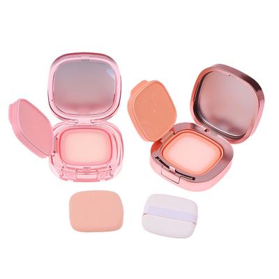 Refillable Air Cushion Compact - Square Empty Makeup Case with Mirror & Sponge for Cosmetics