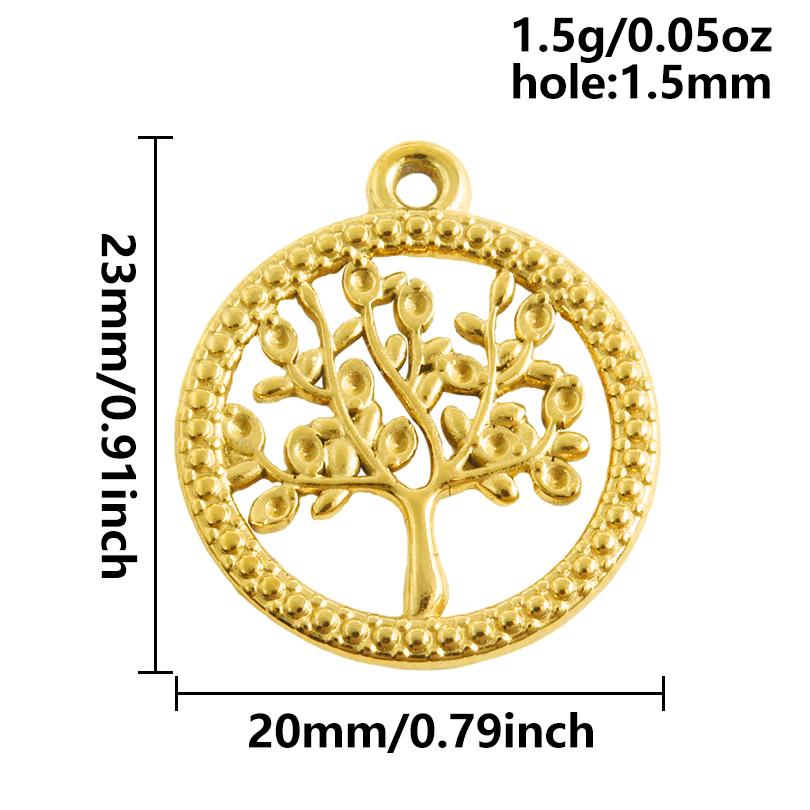 6pcs Assorted Leaf Fish Mushroom Plant Animal Pendant Enamel Charm Stainless Steel Charms For Jewelry Making Supplies DIY Craft