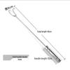 Wutuo Stainless Steel Double Meat Hook with Rosewood Handle (5-Pack)