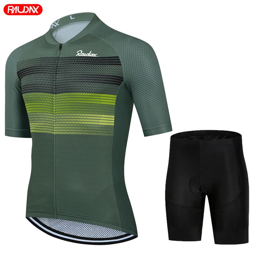 2026 Outdoor Cycling Suit Bike Team Cycling Jersey Set Man Summer MTB Race Cycling Clothing Short Sleeve Bike Jerseys Outdoor Riding Bike Uniform