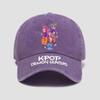 Demon Hunter Girls' Printed Baseball Cap, Retro Baseball Cap, Casual Cotton Sports Washed Cap