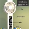 Multifunctional Dual-Head LED Desk Lamp, Multifunctional Fan Desk Lamp, Multifunctional USB Pen Holder Lamp, 3 Modes, Reading Light, Fan Light