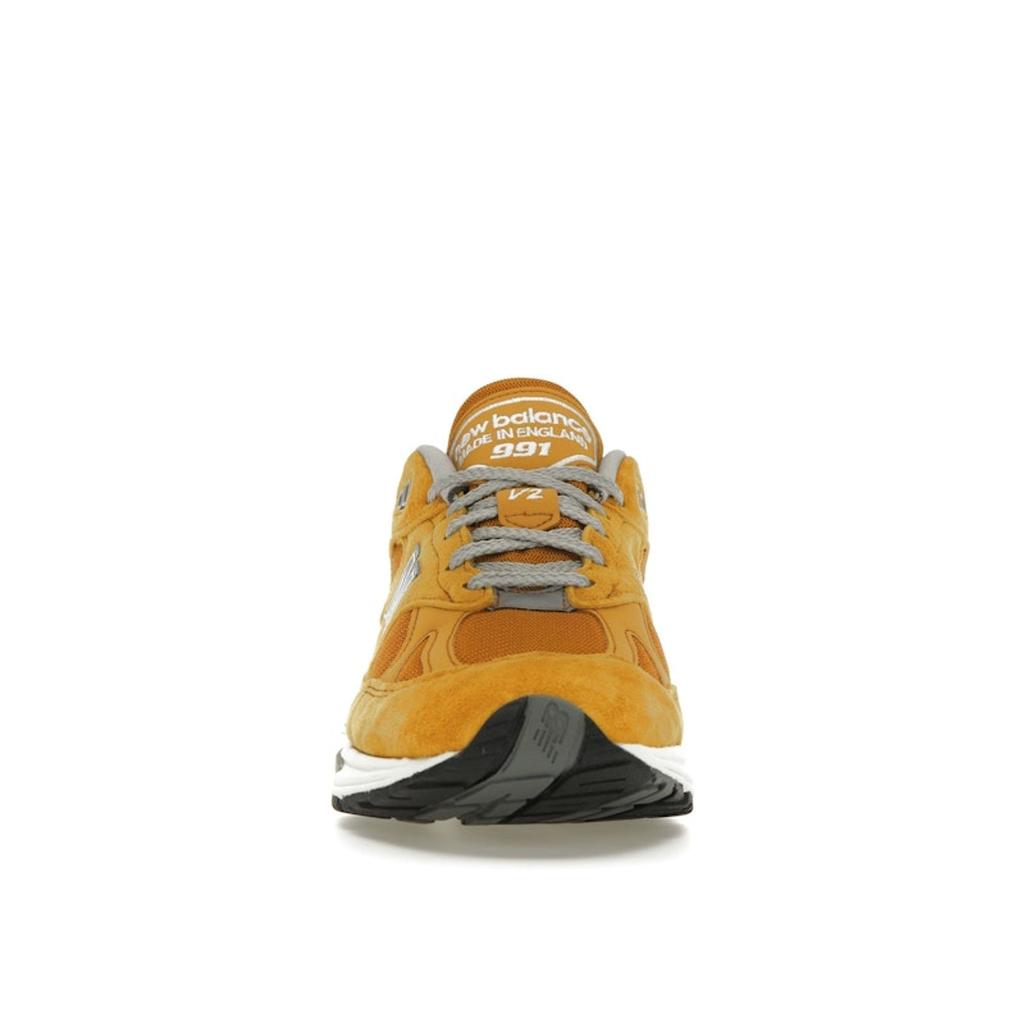 New Balance 991v2 Made In England Brights Revival Pack - Yellow Men Sneakers Silver Alloy U991YE2