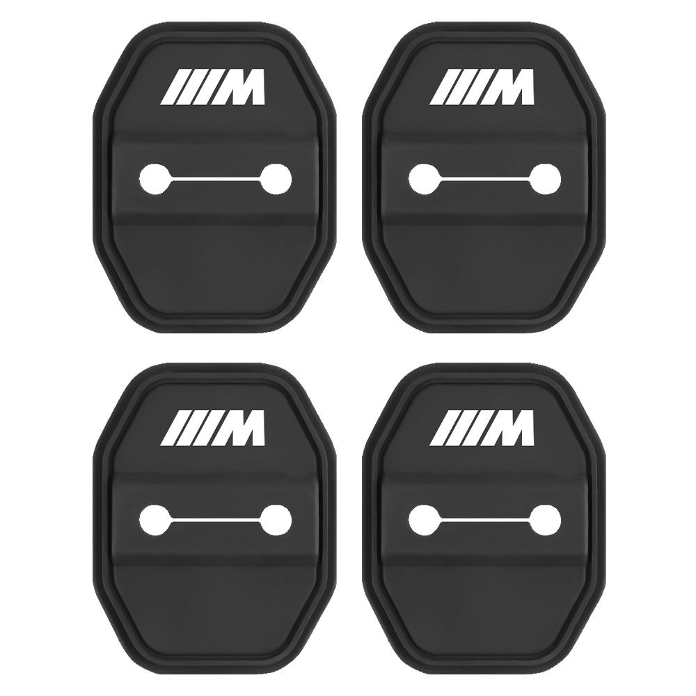 

Anti Collision Shock-Absorbing 4PCS Silicone Car Door Lock Cover Stickers Anti-Scratch Protective Pad for BMW M E46 E90 E39 E60