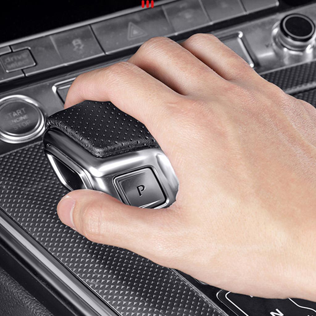 PU Leather Gear Stick Cover Gear Shifter Knob Cover For Left Hand Drive Model Car Part Number 4M1713139F