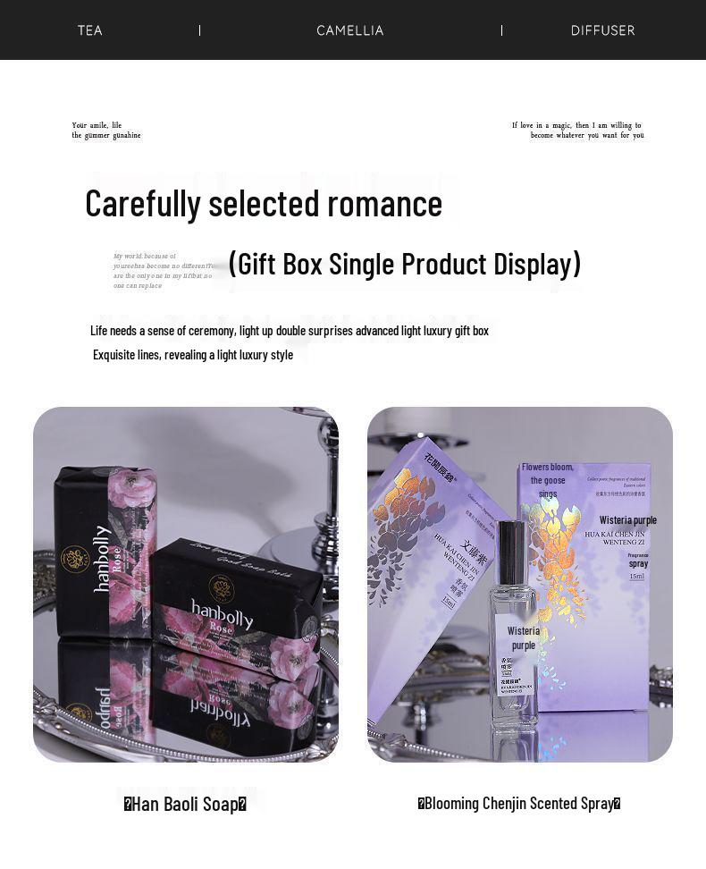 Purple Bridesmaid Gift Set: High-End Hug Bucket Box for Girls