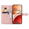 Flip Case for Oppo Reno 12FS / 12F, Mandala, Rose Gold