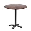 Round Table Ø 80 Cm - Bazila Rust Rock Model
