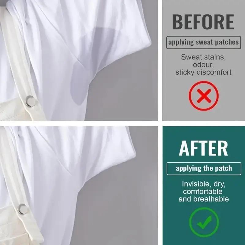 10-200 Pezzi Assorbenti Usa e Getta per Ascelle, Pastiglie Deodoranti Anti-Sudore Estive, Scudo Assorbente Invisibile per Ascelle per Lavoro Quotidiano e Uso Esterno